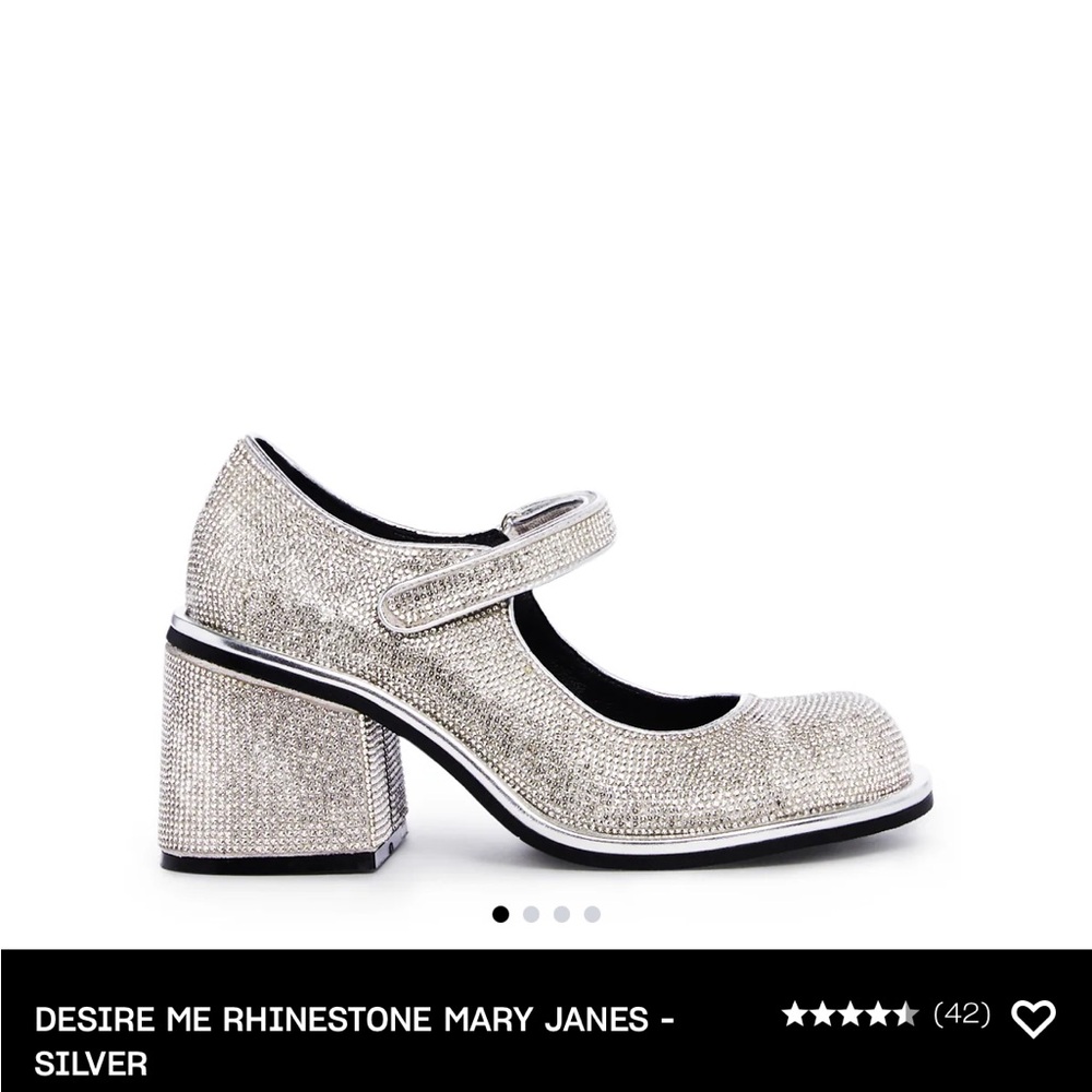 Rhinestone Mary Janes - New in Box